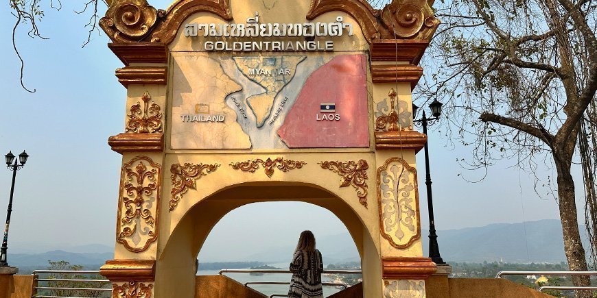 Den gyllene triangeln i Chiang Rai