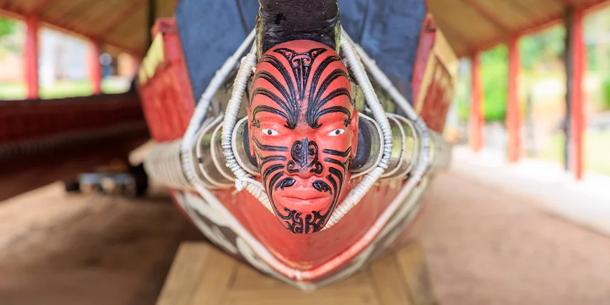 Krigskanot i Waitangi, Nya Zeeland