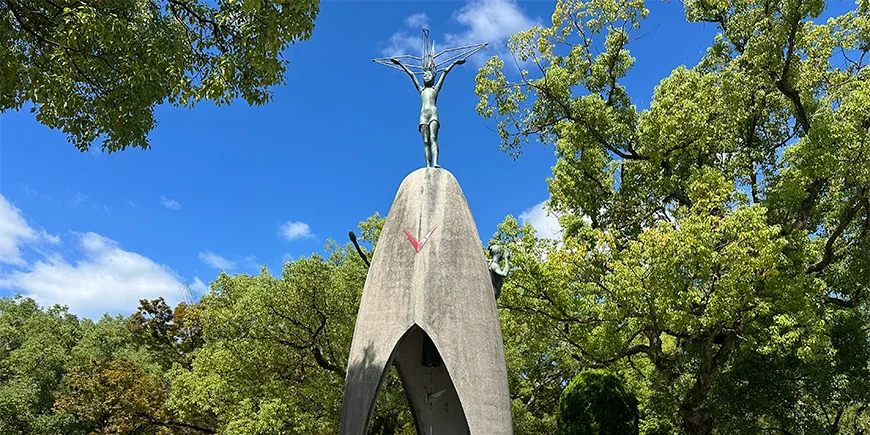 Barnens fredsmonument i Hiroshima.