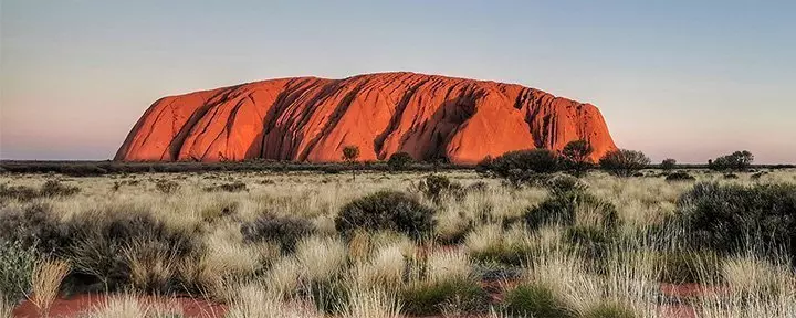 Uluru i Australien