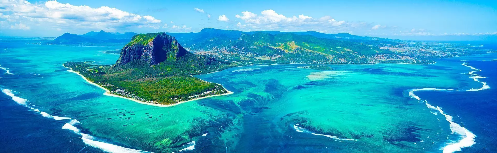 Översiktsbild från Mauritius