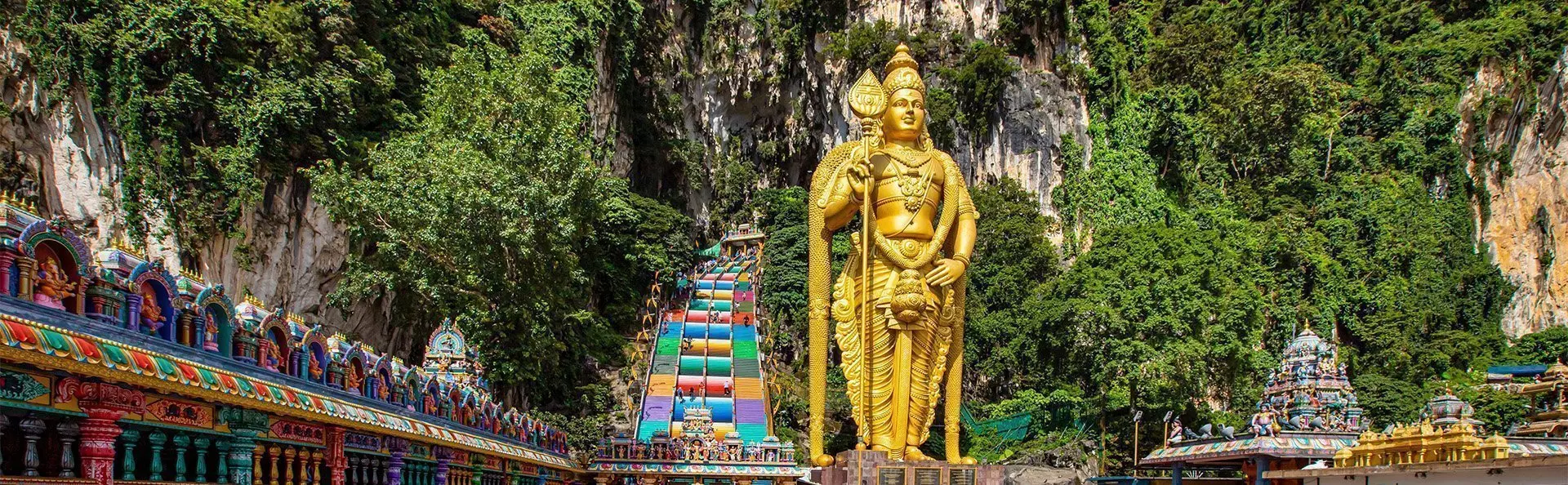 Batu Caves utanför Kuala Lumpur, Malaysias huvudstad