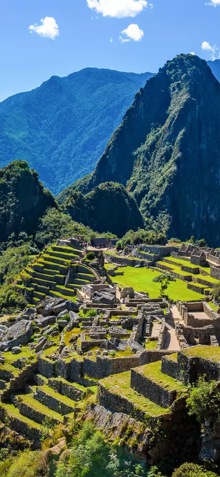 Machu Picchu i Peru